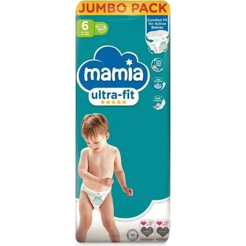 Mamia Еднократни пелени 6 13-18кг 60бр.