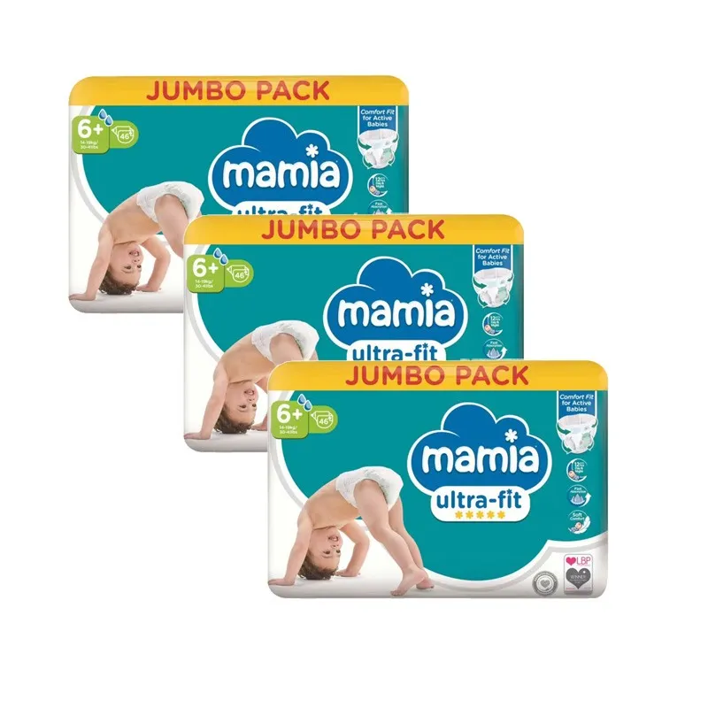 Mamia Еднократни пелени 6+ 14-19кг 138бр.