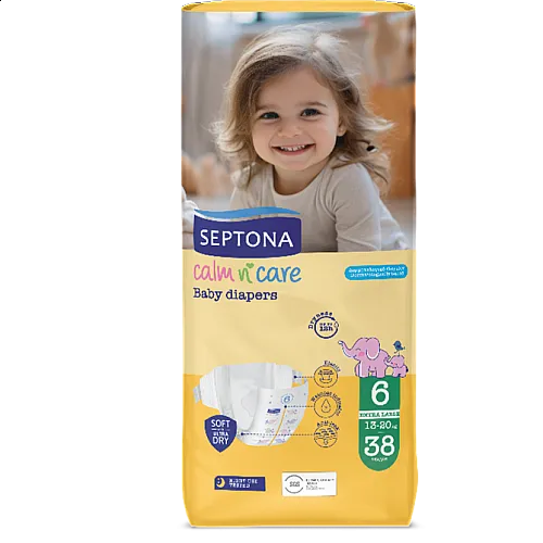 Septona Еднократни пелени 6 13-20кг 38бр.