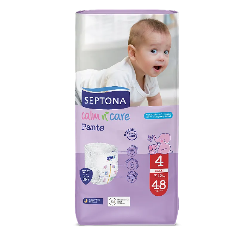 Septona Памперс гащички 4 7-13кг 48бр.