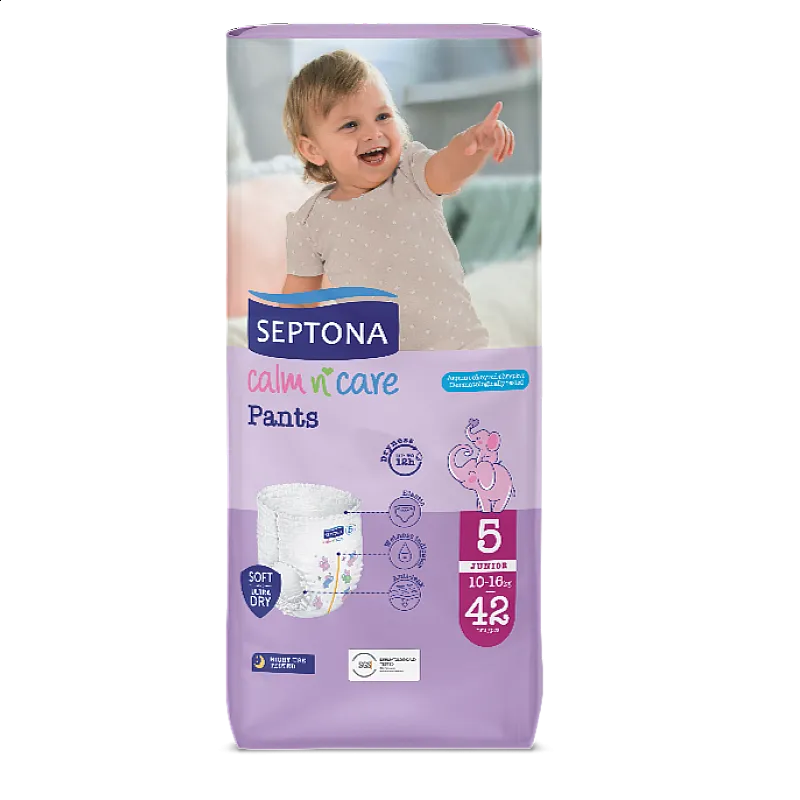 Septona Памперс гащички 5 10-16кг 42бр.