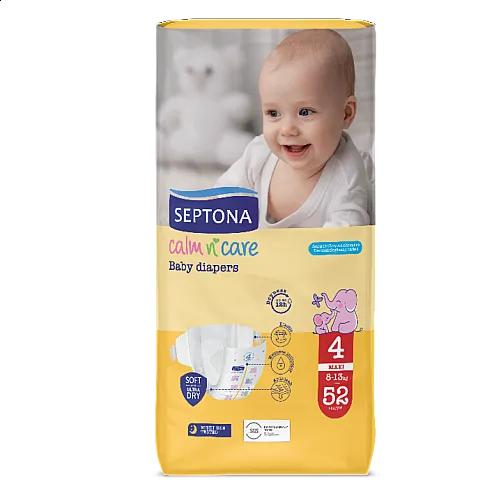 Septona Еднократни пелени 4 8-13кг 52бр.