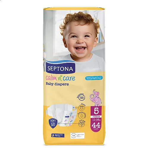 Septona Еднократни пелени 5 11-16кг 44бр.