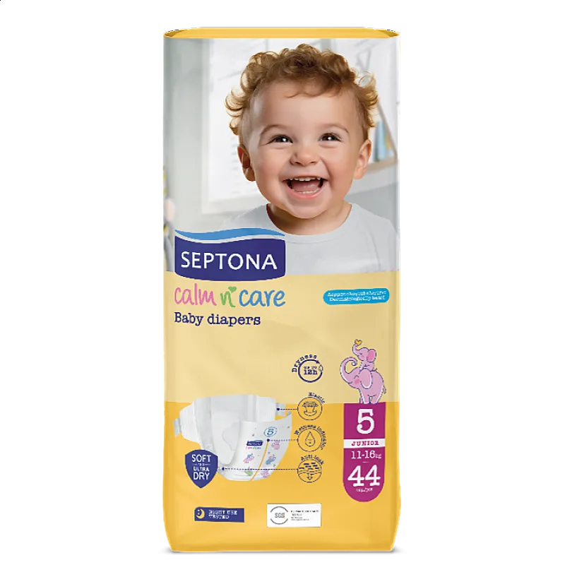 Septona Еднократни пелени 5 11-16кг 44бр.