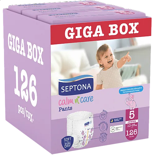 Septona Памперс гащички 5 10-16кг 126бр.