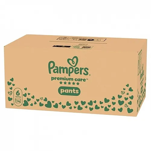 Pampers Гащички за еднократна употреба Premium Care 6 13-19кг 96бр.