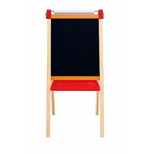 Двустранен дървен статив за рисуване, Hape, 52 x 43 x 115 см