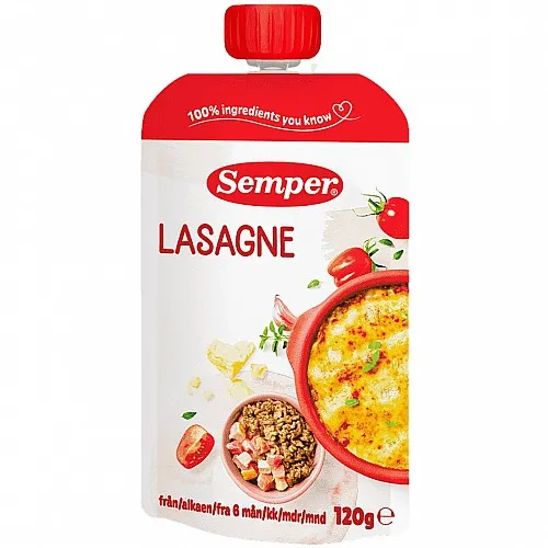 Semper Лазаня 6м. 120г