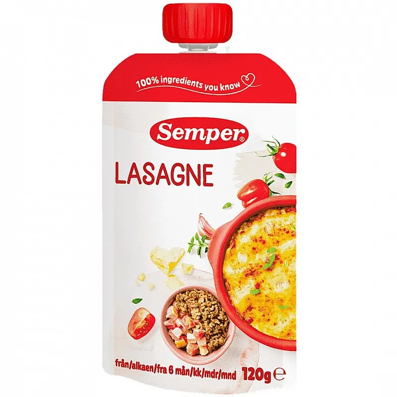 Semper Лазаня 6м. 120г