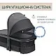 Chicco DUO СИСТЕМА MYSA  Black Satin количка, шаси и кош за новородено, 0м+