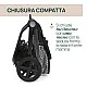 Chicco DUO СИСТЕМА MYSA  Charming Grey количка, шаси и кош за новородено, 0м+
