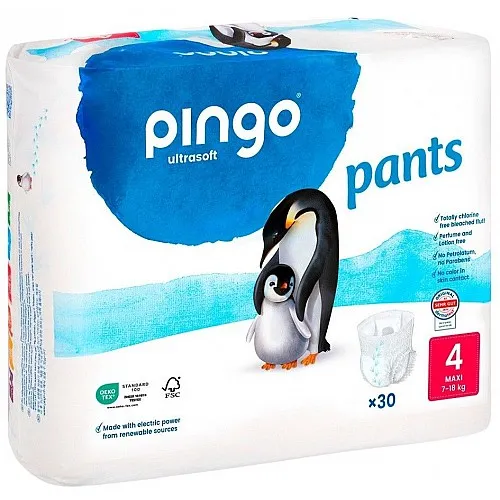 Pingo Ultrasoft Пелени гащи 4 7-18кг 30бр.