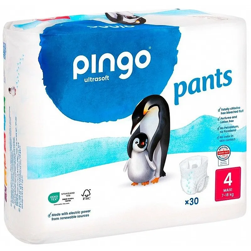 Pingo Ultrasoft Пелени гащи 4 7-18кг 30бр.