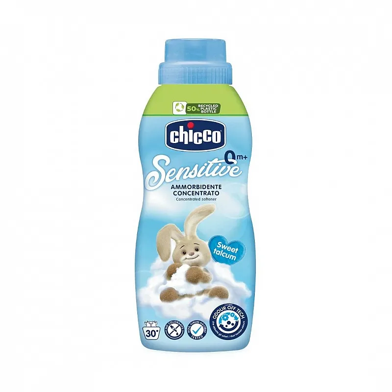 Chicco Омекотител за чувствителна кожа "Сладък талк"