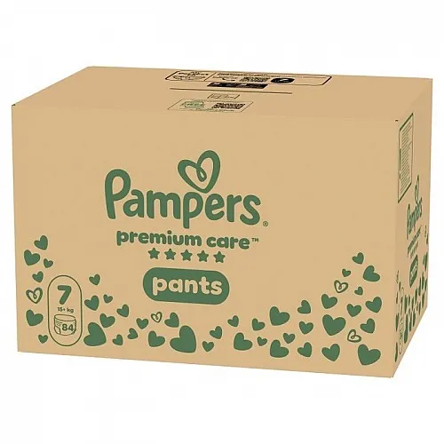 Pampers Гащички за еднократна употреба Premium Care 7 15+кг 84бр.