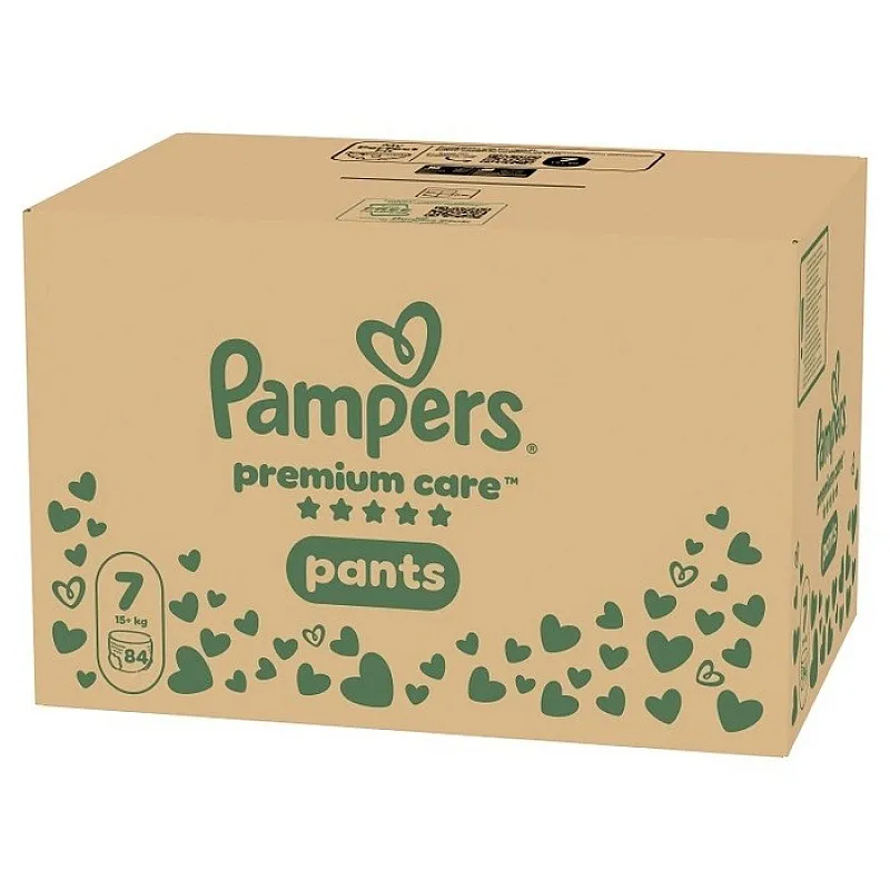Pampers Гащички за еднократна употреба Premium Care 7 15+кг 84бр.