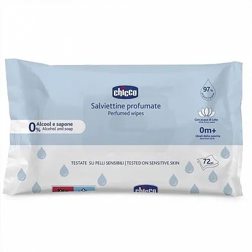 Chicco Почистващи кърпички 72бр.
