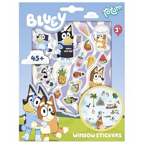 Totum Стикери за стъкло Bluey 45бр.