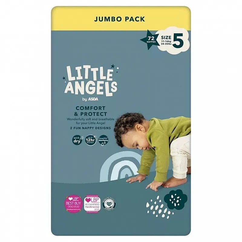 LITTLE ANGELS Памперси 5 11-16кг 216бр.