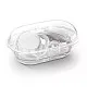 Комплект от 2 бр. светещи в тъмното ортодонтични залъгалки Philips Avent Ultra Air Night SCF376/23 и кутия за стерилизиране, 18м+