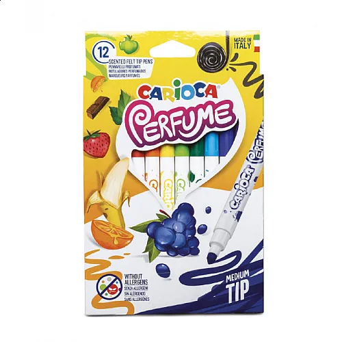 Carioca Флумастери Perfume 12 цвята