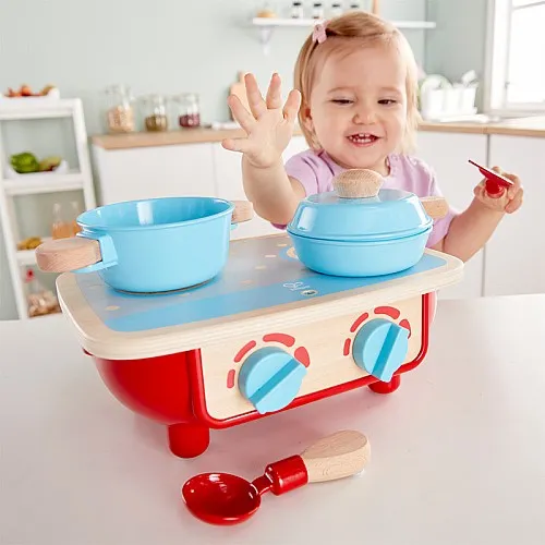 Игрален комплект, Hape, Кухненски комплект, 6 части