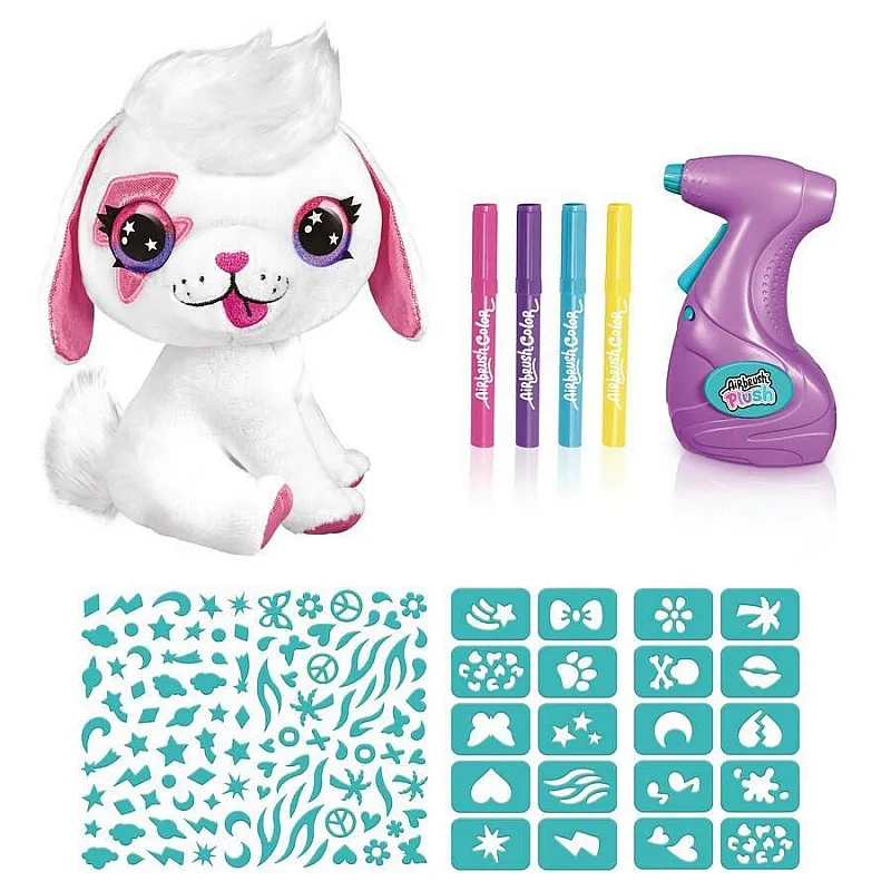 Творчески комплект, Canal Toys, Плюшена играчка за оцветяване, Сладко кученце
