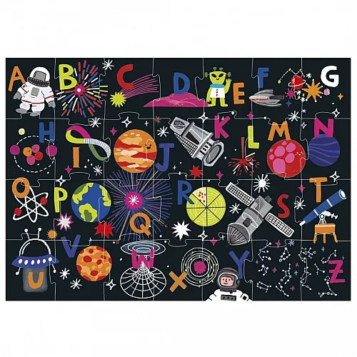 Пъзел, Educa, MAX Азбука в космоса, 28 части