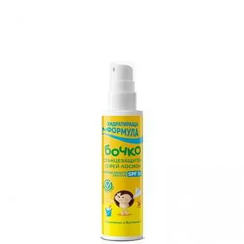 Бочко Слънцезащитен спрей лосион SPF30 125мл