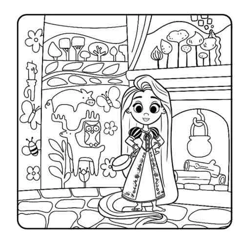 Cosy Colouring - Принцеса
