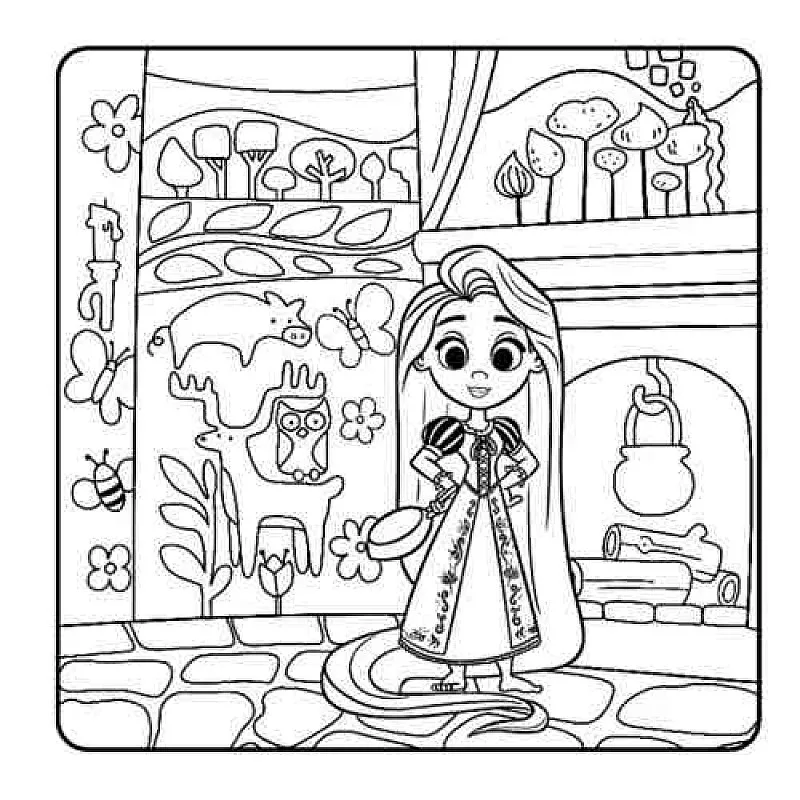 Cosy Colouring - Принцеса