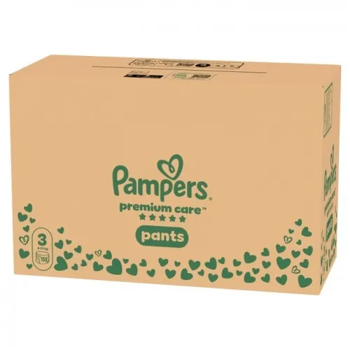 Pampers Premium Care Гащички за еднократна употреба 3 6-11кг 152бр.