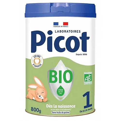 Picot БИО Мляко за кърмачета 0-6м. 800г