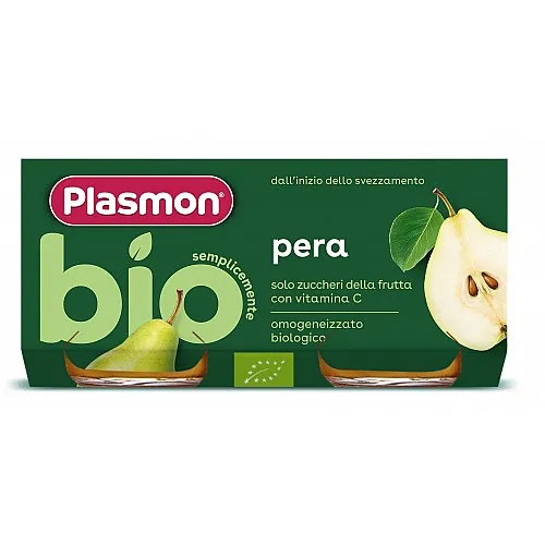 Plasmon БИО Пюре Круша 6м. 2х80г