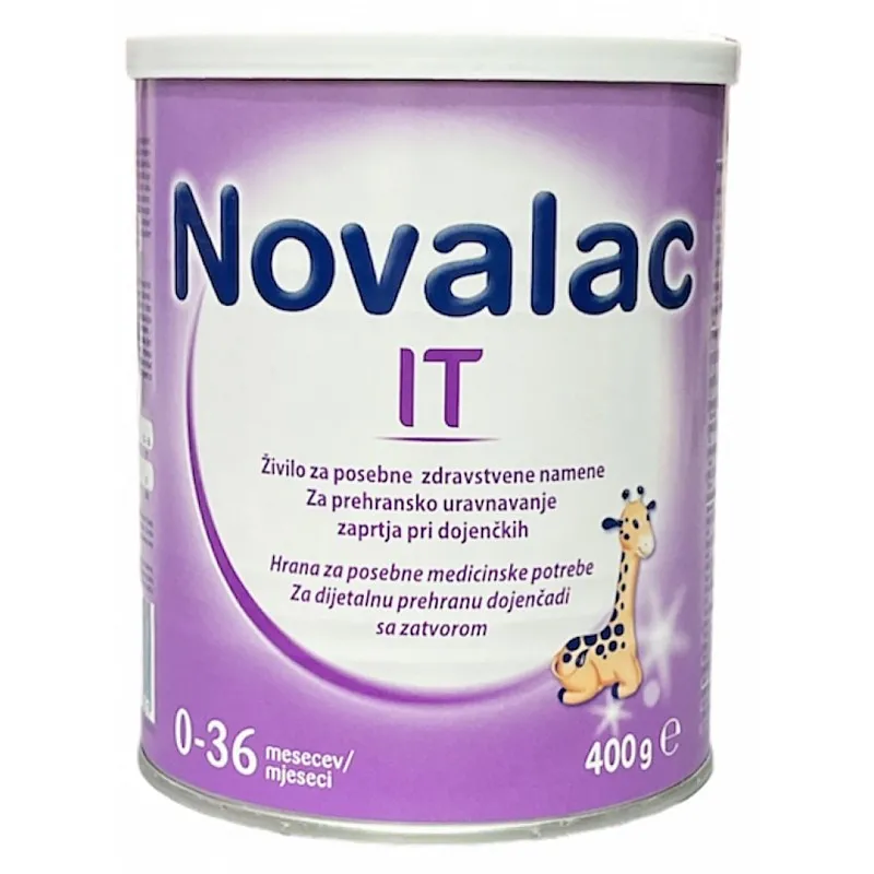 Novalac IT Мляко за кърмачета при запек 0м. 400г