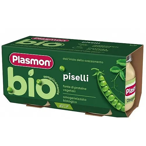 Plasmon БИО Пюре Грах 6м. 2х80г