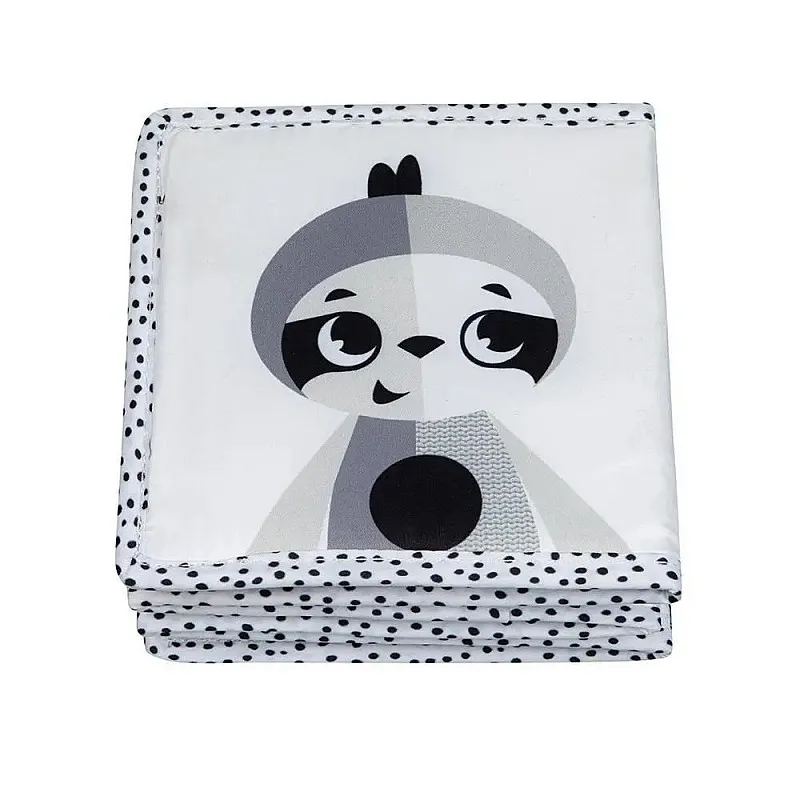 Мека двулицева книжка-обиколник TINY LOVE Double-sided First Book от серията Boho Chic, 0м+
