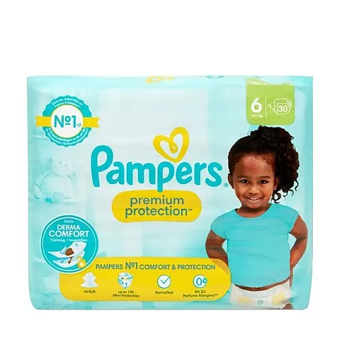 Pampers Premium Protection Памперси за еднократна употреба 6 13-18кг 30бр.