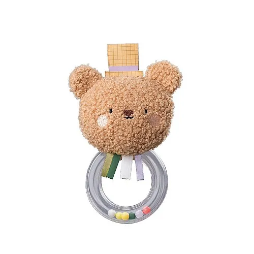 Taf Toys Бебешка мека дрънкалка Мече