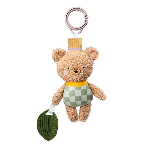 Taf Toys Бебешка мека дрънкалка Мече Брендън