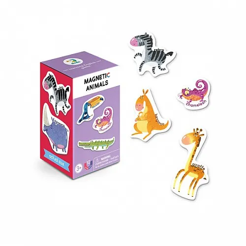 Dodo Магнитна игра 10 части - Животни