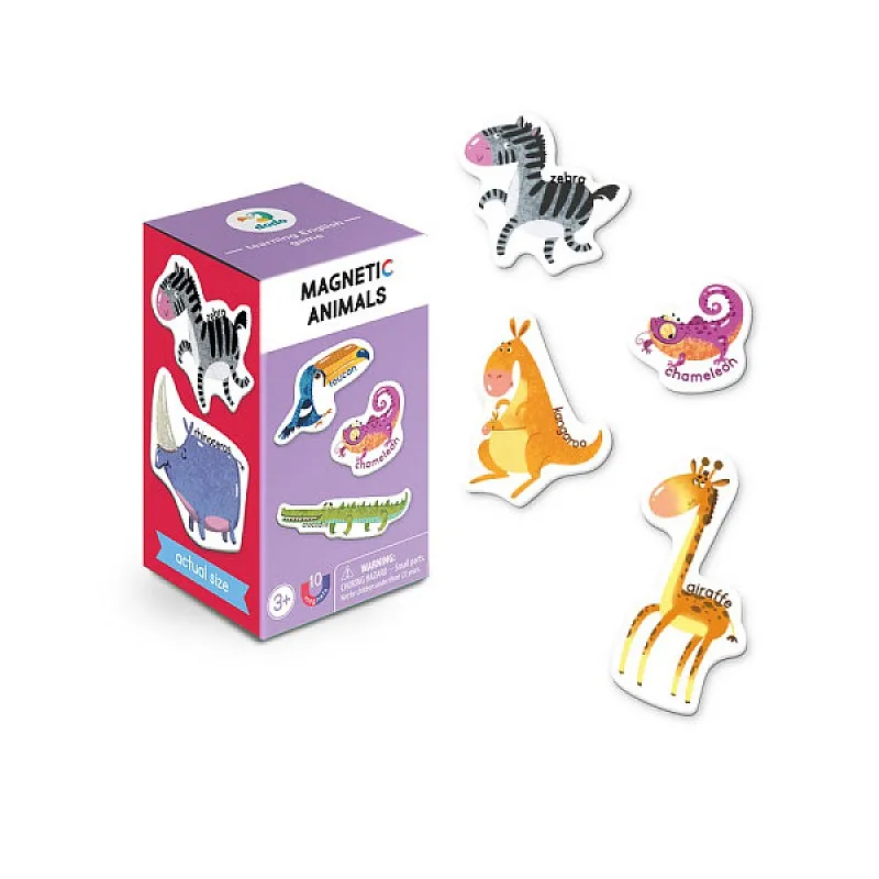 Dodo Магнитна игра 10 части - Животни