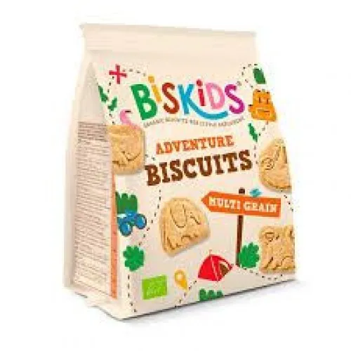 Biskids Био многозърнести бисквити 100г