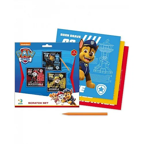 Dodo Комплект скреч карти Пес Патрул
