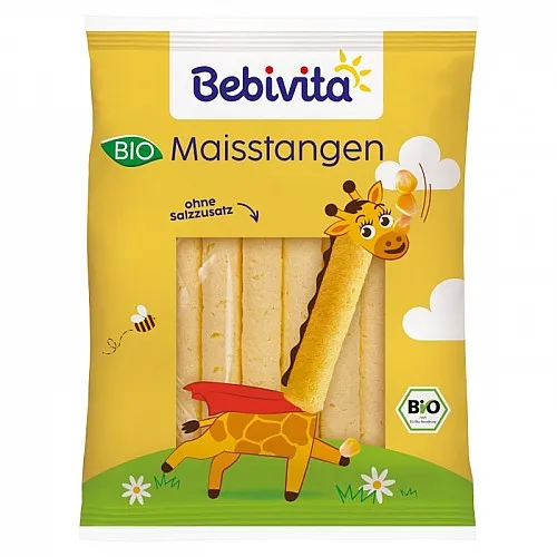 Bebivita Био царевични пръчици 40г, 36м+