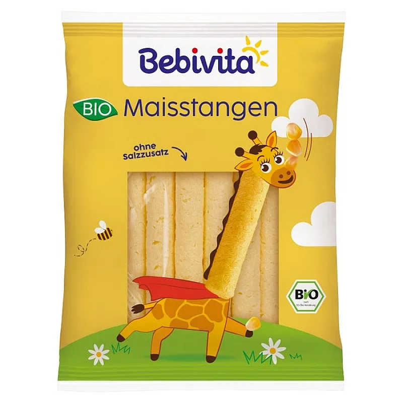 Bebivita Био царевични пръчици 40г, 36м+