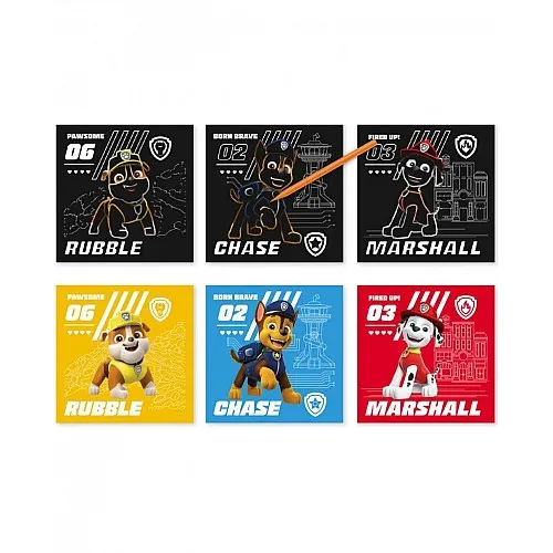 Dodo Комплект скреч карти Пес Патрул