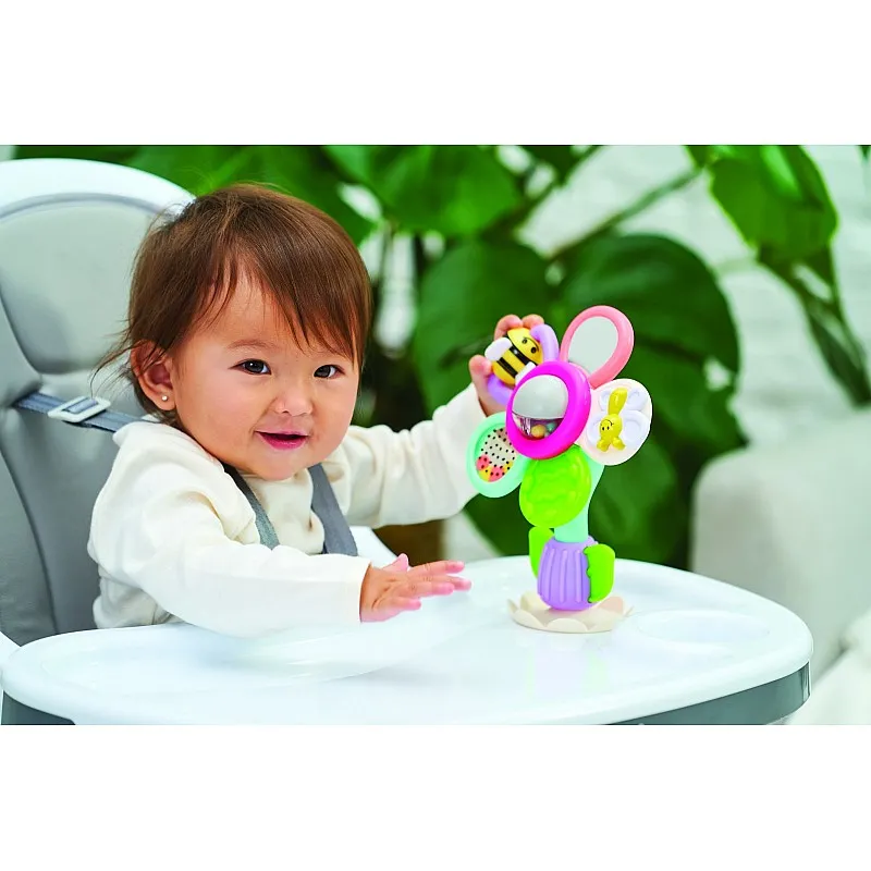 Бебешка активна играчка, Infantino, Въртящо се цвете