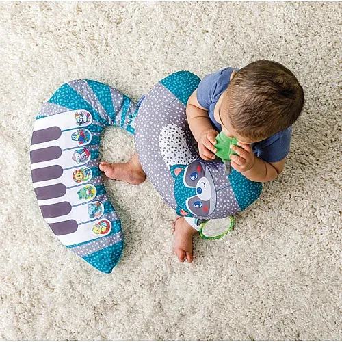 Бебешка възглавница, Infantino, 3 в 1,За игра по корем, Пиано