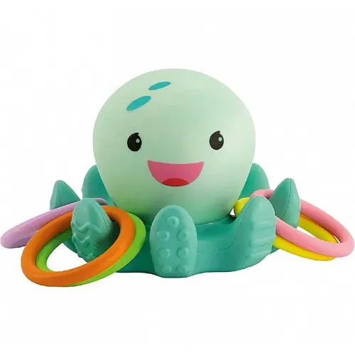 Сензорна играчка със светлини и рингове, Infantino, Октопод